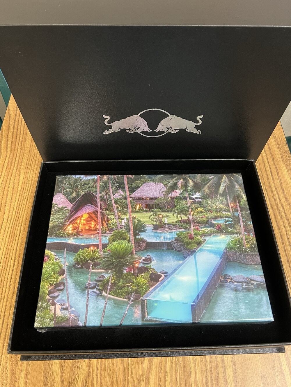 Collectable Red Bull Puzzle Black Box Private Island Fiji Limited Edition Sealed